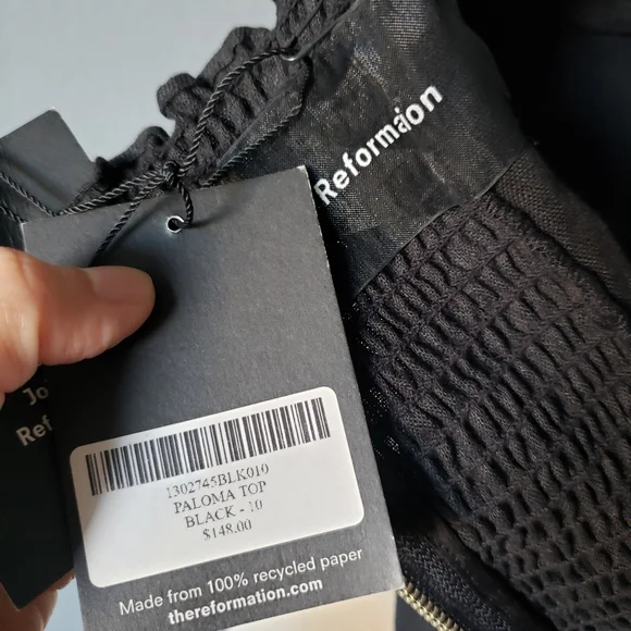 Reformation Paloma Linen Top - Picture 6 of 7